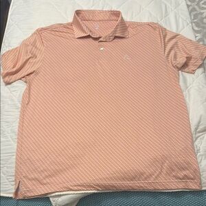 Men's Orange Polo Shirt
